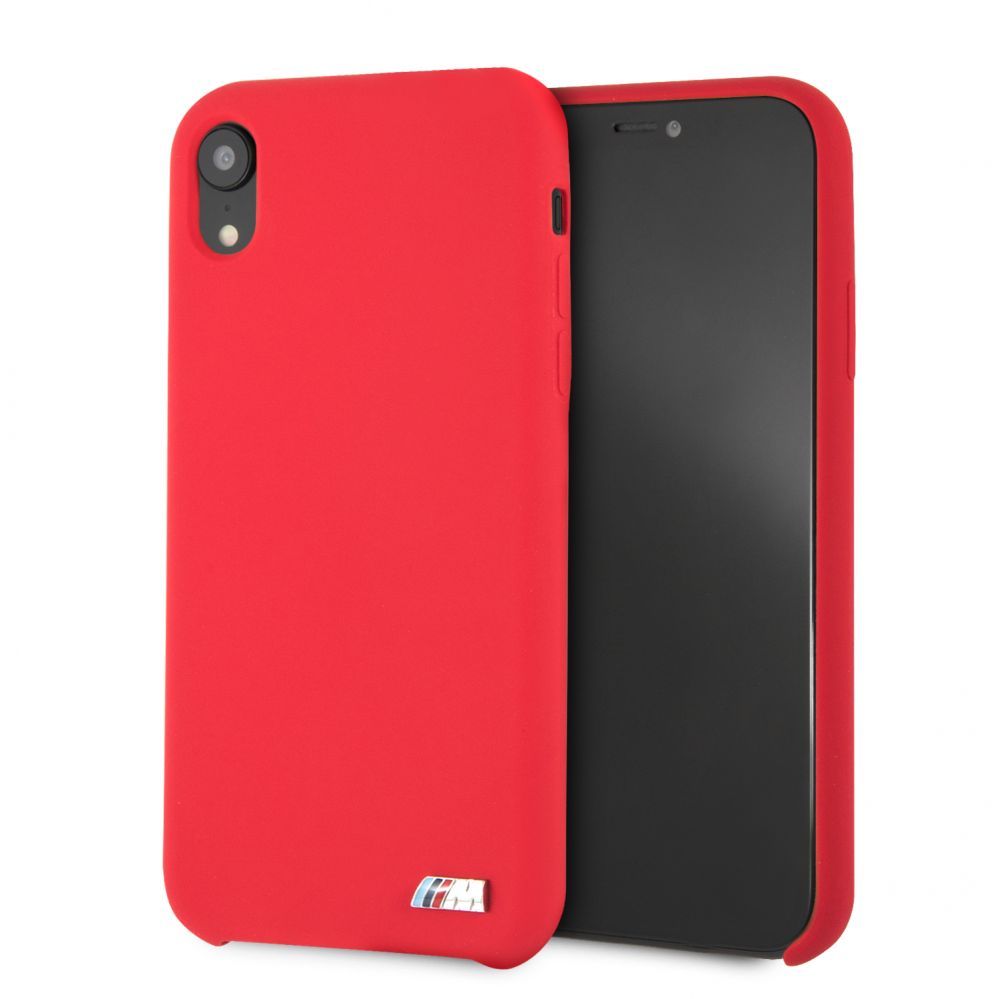 Tagakaaned BMW Apple iPhone XR Hardcase Silicone Red