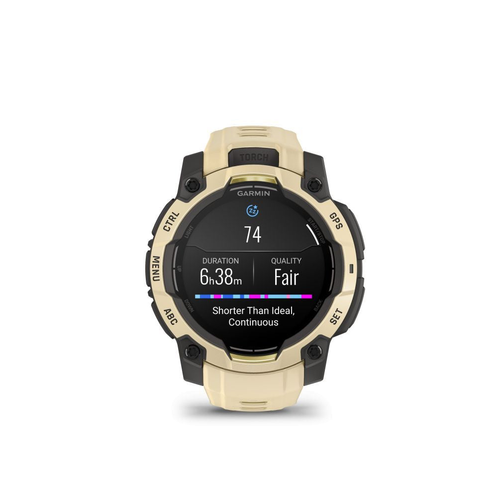 Умные часы Garmin  Instinct 3 – 45 mm, AMOLED
Citrine with Citrine Band