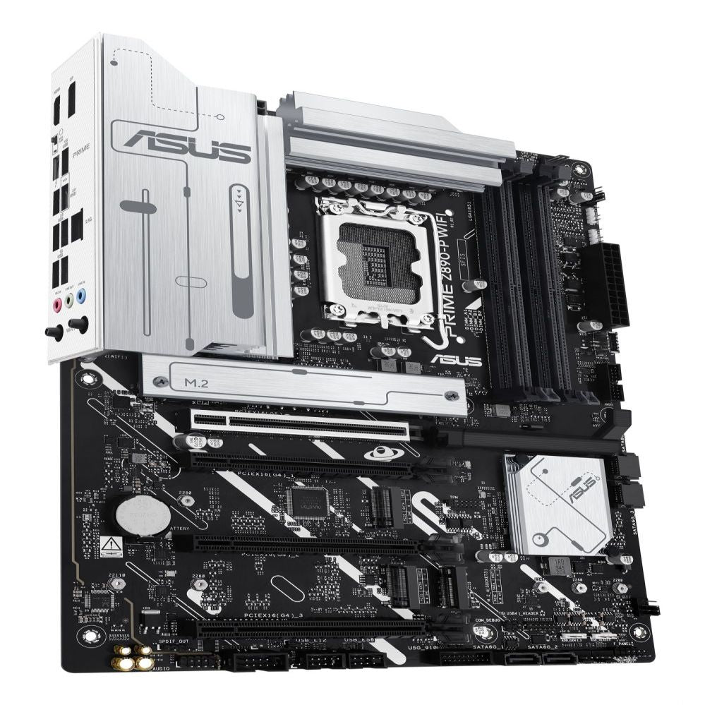 Motherboard for Intel processors Asus  PRIME Z890-P WIFI | Processor family Intel | Processor socket LGA1851 | DDR5 | Supported hard disk drive interfaces M.2, SATA | Number of SATA connectors 4