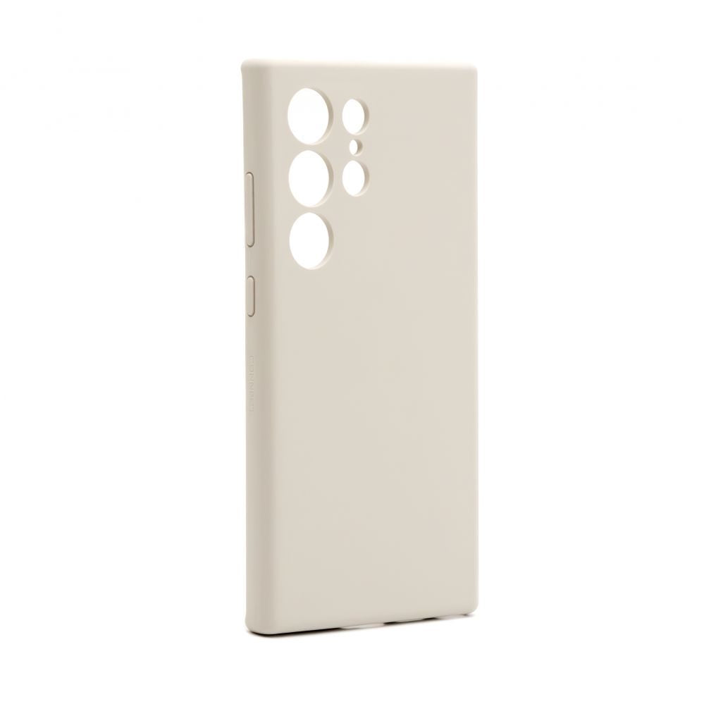 Tagakaaned Connect Samsung Galaxy S24 Ultra Premium Quality Magnetic Soft Touch Silicone Case Grey