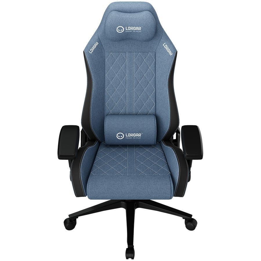 Computer chairs / desks LORGAR LORGAR CHA41, Ergonomic Gaming Chair Advanced, premium anti-stain fabric, Blue