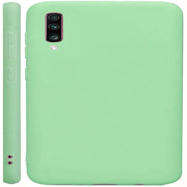 Чехол на заднюю панель Evelatus Samsung Galaxy A70 Nano Silicone Case Soft Touch TPU Mint