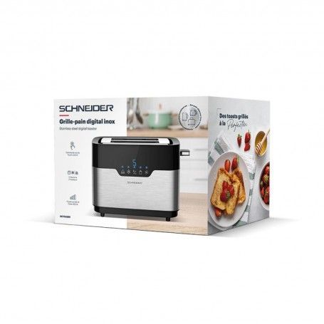 Elektritarbed ja tarvikud Schneider  TOUCHSCREEN STAINLESS STEEL TOASTER SET
