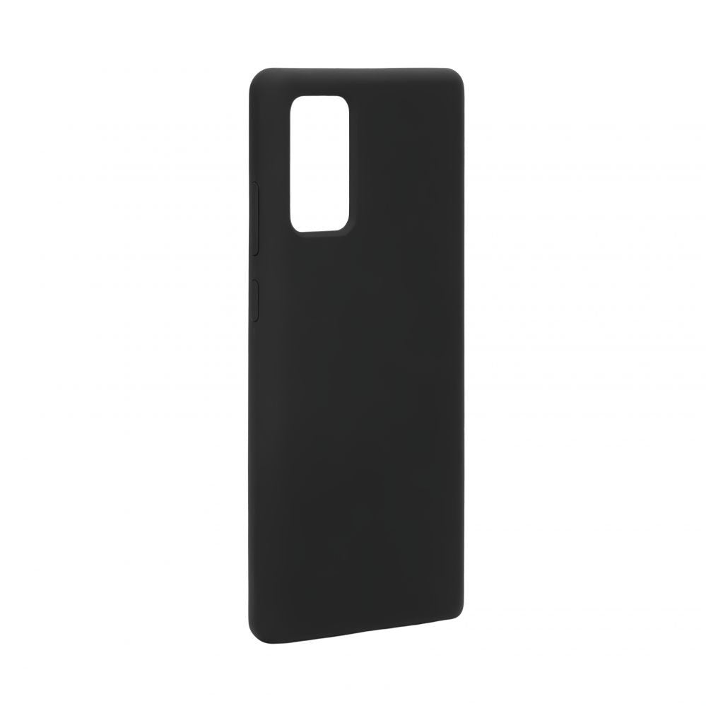 Back panel cover Evelatus Samsung Galaxy Note 20 Premium Soft Touch Silicone Case Black