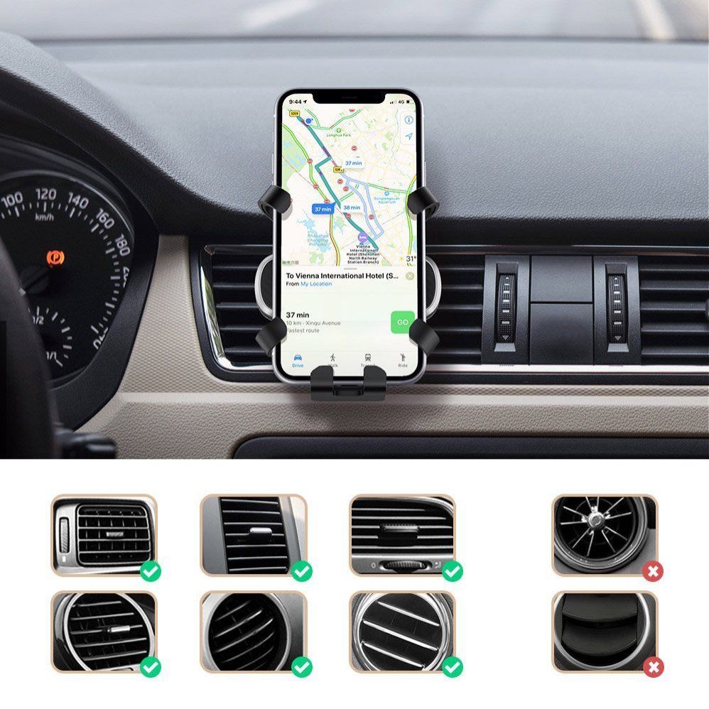 Auto holder Ugreen  Ugreen gravity car phone holder black (80539)