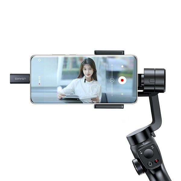 Juhtmevabad kõrvaklapid USAMS  USAMS Bezprzewodowy mikrofon krawatowy ENC 2.4G Wireless Lavalier Microphone Lightning ZB244MKF01 (US-ZB244)