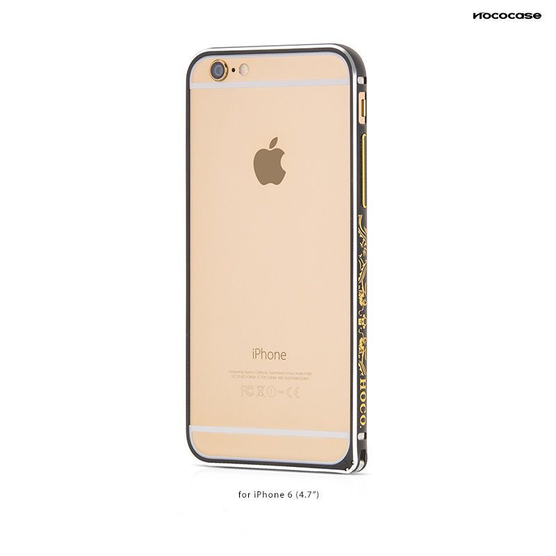 Чехол на заднюю панель Hoco Apple iPhone 6  Good fortune bumper Black