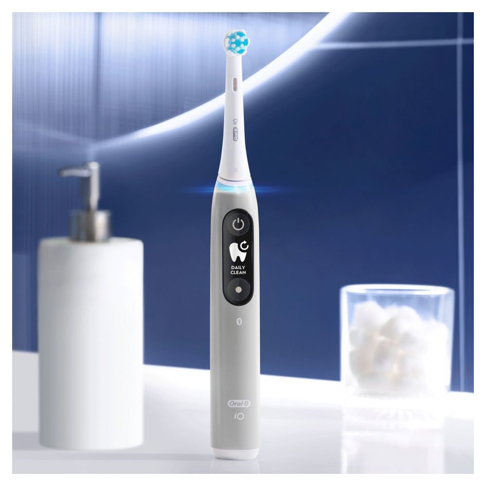 Зубная щётка Oral-B  Toothbrush iO Series 6 Rechargeable, For adults, Number of brush heads included 1, Number of teeth brushing modes 5, Grey Opal