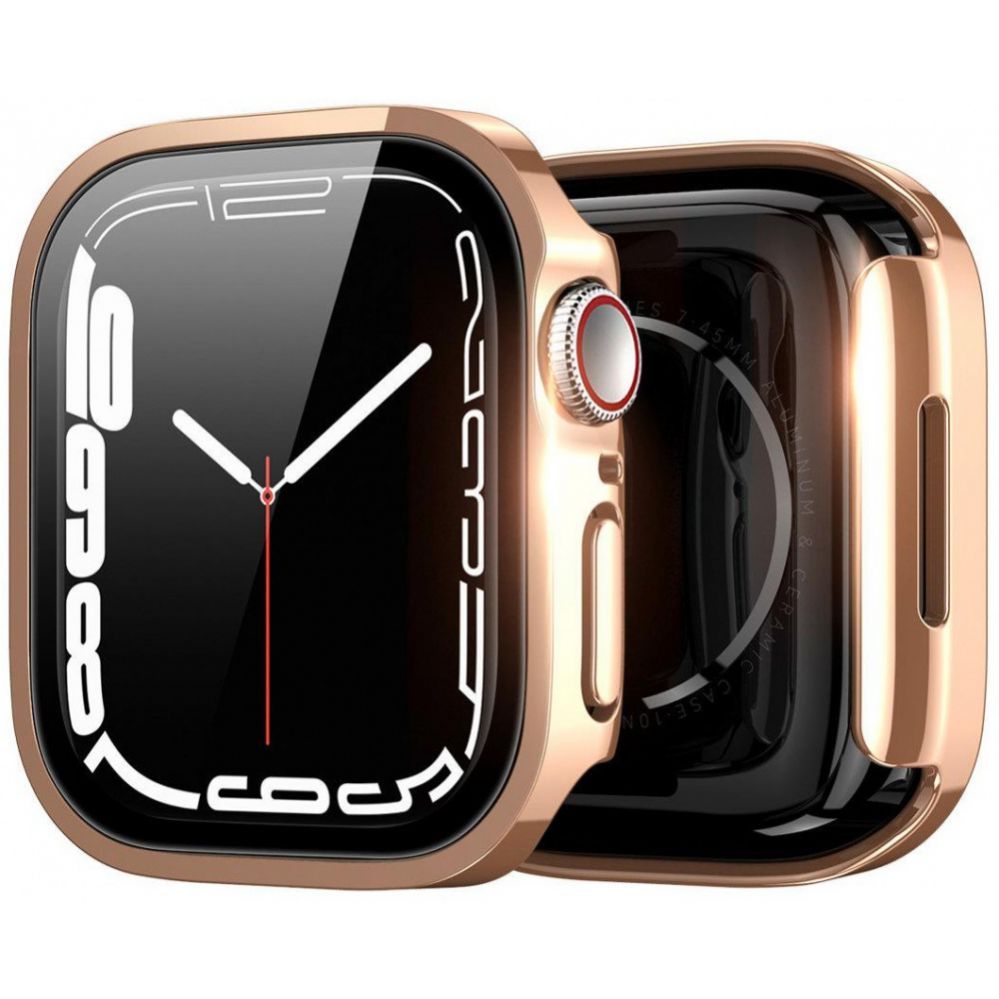 Ekraani kaitse Dux Ducis  Hamo Apple Watch Series 7/8/9 Case (PC) 41MM Rose Gold