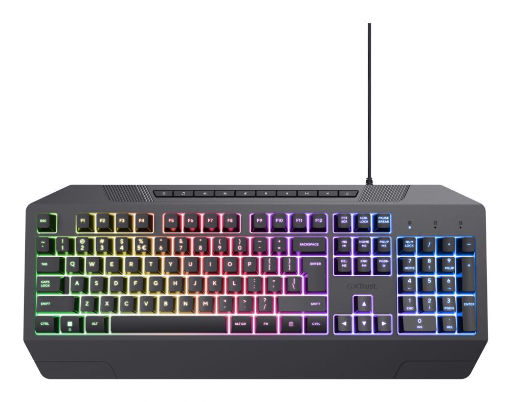 Компьютерная клавиатура Trust  KEYBOARD USB GXT 836 EVOCX/ENG 24722