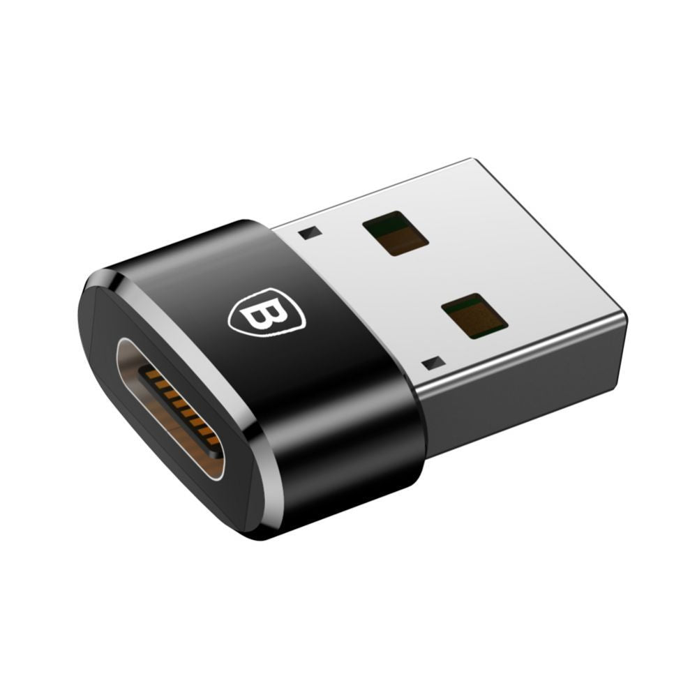 Кабель Baseus  Baseus Mini USB-C to USB-A adapter - black