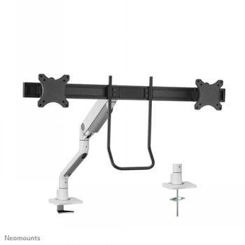 Кронштейн для телевизора NEOMOUNTS BY NEWSTAR  NEOMOUNTS SELECT DESK MOUNT, DOUBLE DISPLAY CROSSBAR (TOPFIX CLAMP &GROMMET) WHITE