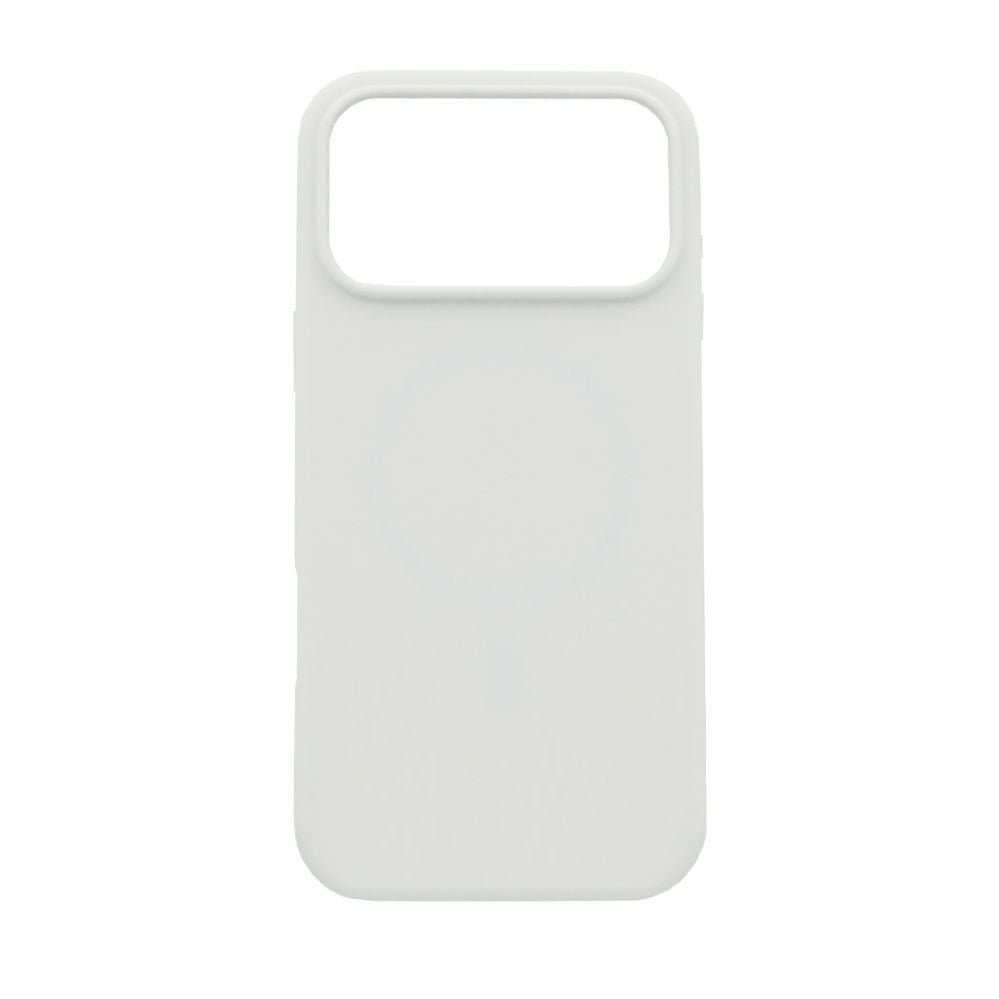 Back panel cover Evelatus Apple iPhone 17 Pro Max Premium Magsafe Soft Touch Silicone Silver