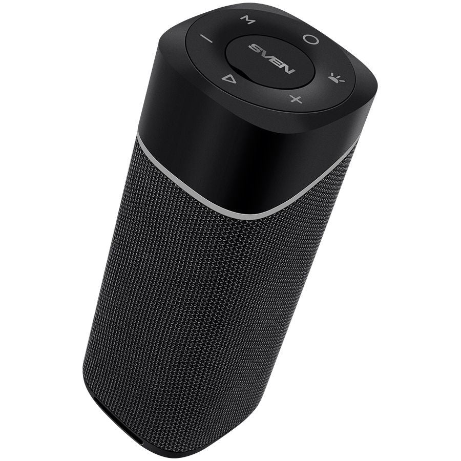 Bluetooth speakers Sven  2.0 portable speaker SVEN PS-155, black, power output 2x5 W (RMS), TWS, Bluetooth, FM, USB, lithium battery Black