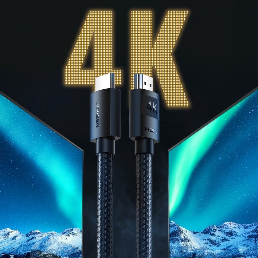 Cable Ugreen  Ugreen HDMI cable 2.0 4K 2m black (HD119 40101)