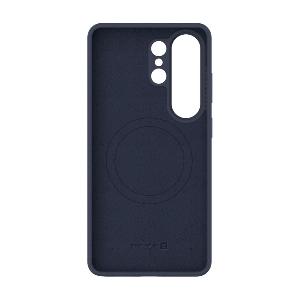 Tagakaaned Evelatus Samsung Galaxy S26 Ultra Premium Magnetic Soft Touch Silicone Case Dark Blue