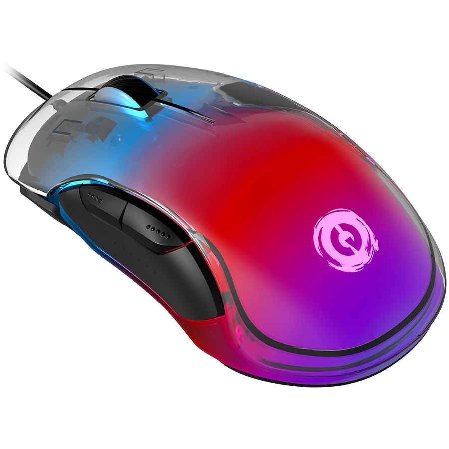 Computer mouse Canyon  CANYON mouse Braver GM-728 LED Crystal 7buttons Wired Black