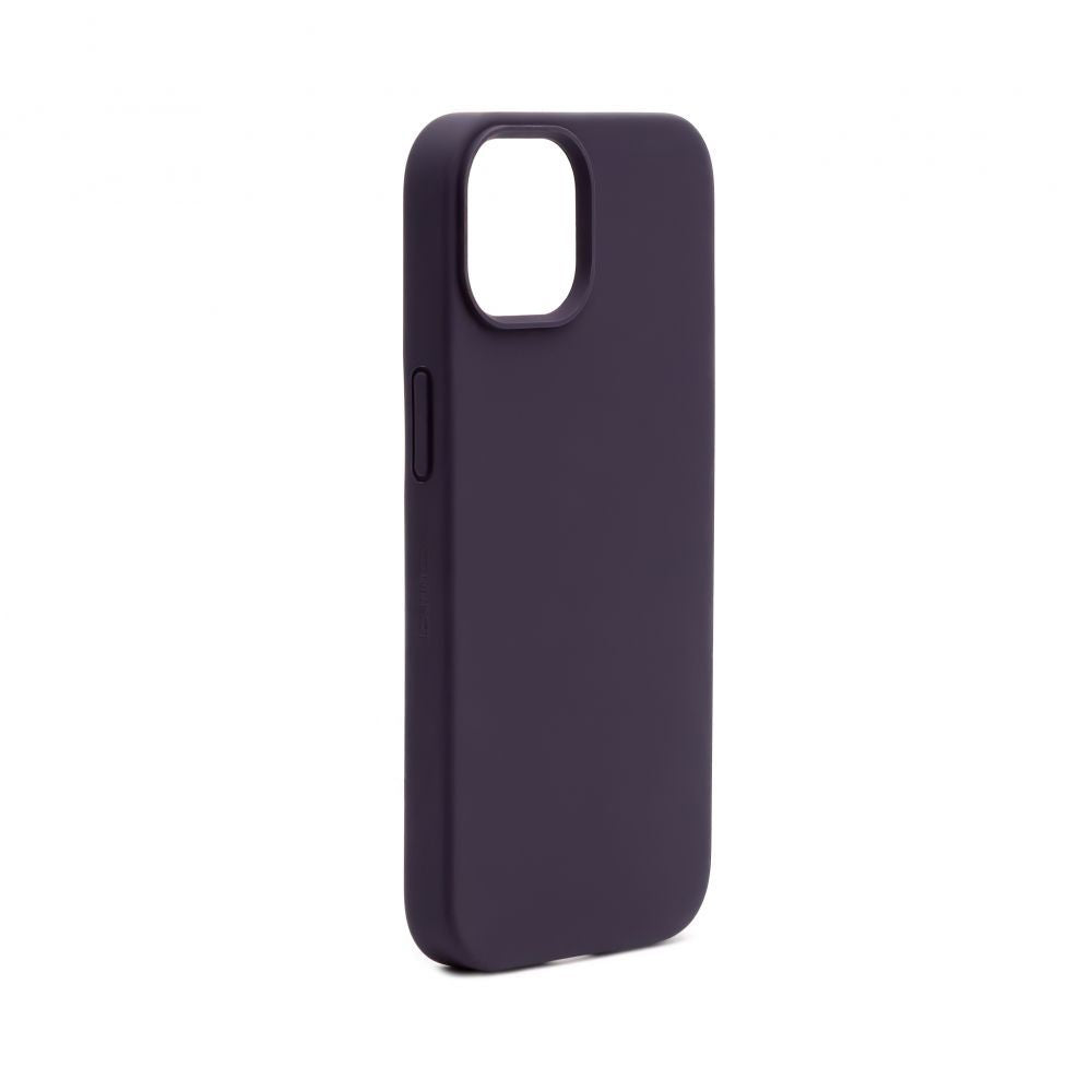 Tagakaaned Connect Apple iPhone 14 Premium Magsafe Soft Touch Silicone Case New Function Purple