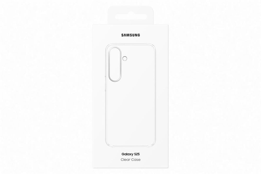 Back panel cover Samsung  QS931CTEGWW Clear Case Samsung Galaxy S25, Transparent