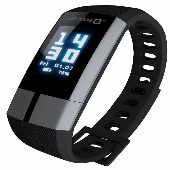 Fitness käevõru Evelatus - Fitness Tracker EFT01 Black