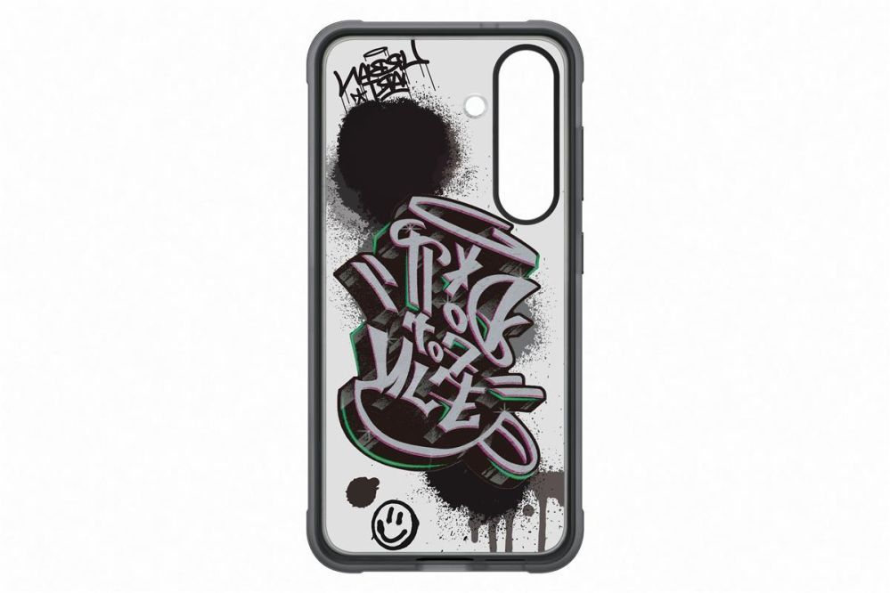 Back panel cover Samsung  JS931CBEGWW Flipsuit (Rugged) Case Samsung Galaxy S25, Black