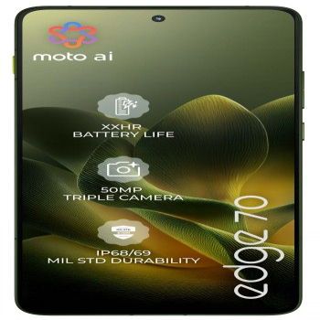 Смартфон Motorola  MOTOROLA EDGE 70 BRONZE GREEN 12/512GB