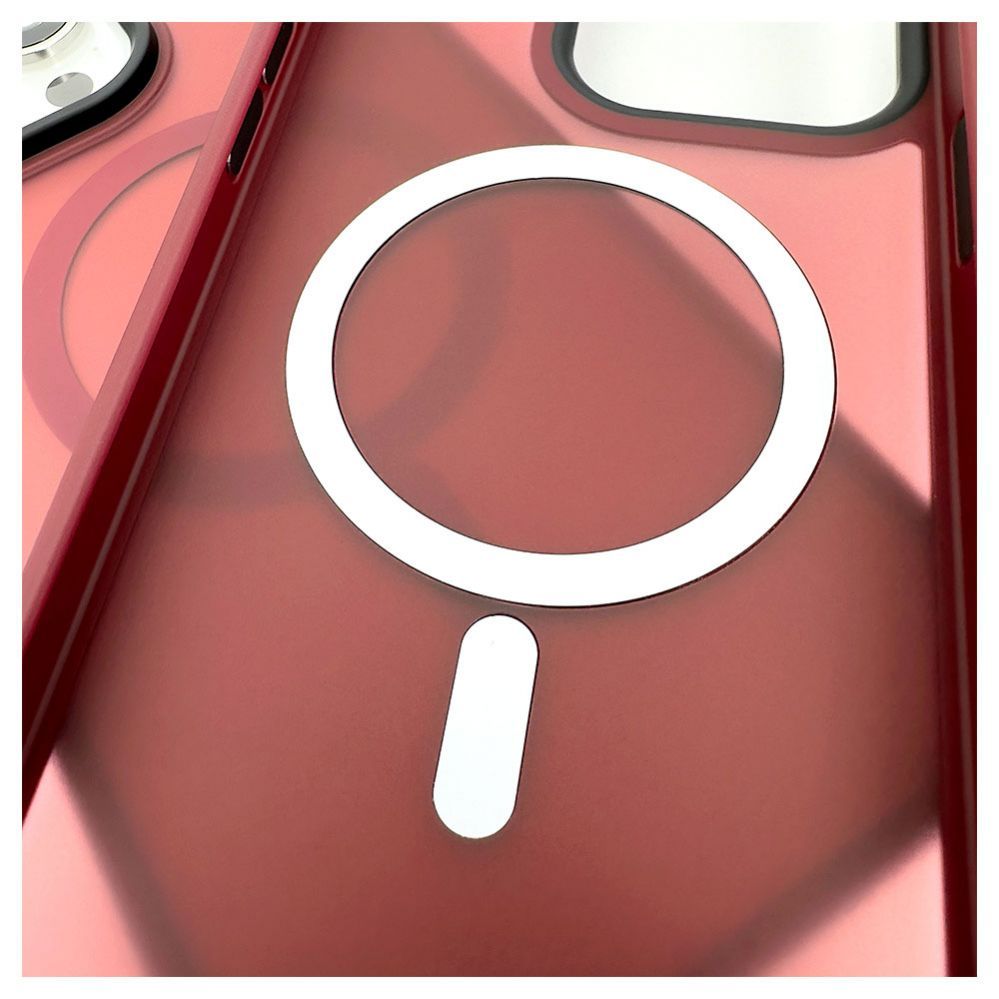 Чехол на заднюю панель Evelatus Apple iPhone 15 Pro Max Hybird Case With Magsafe PC+TPU Plum