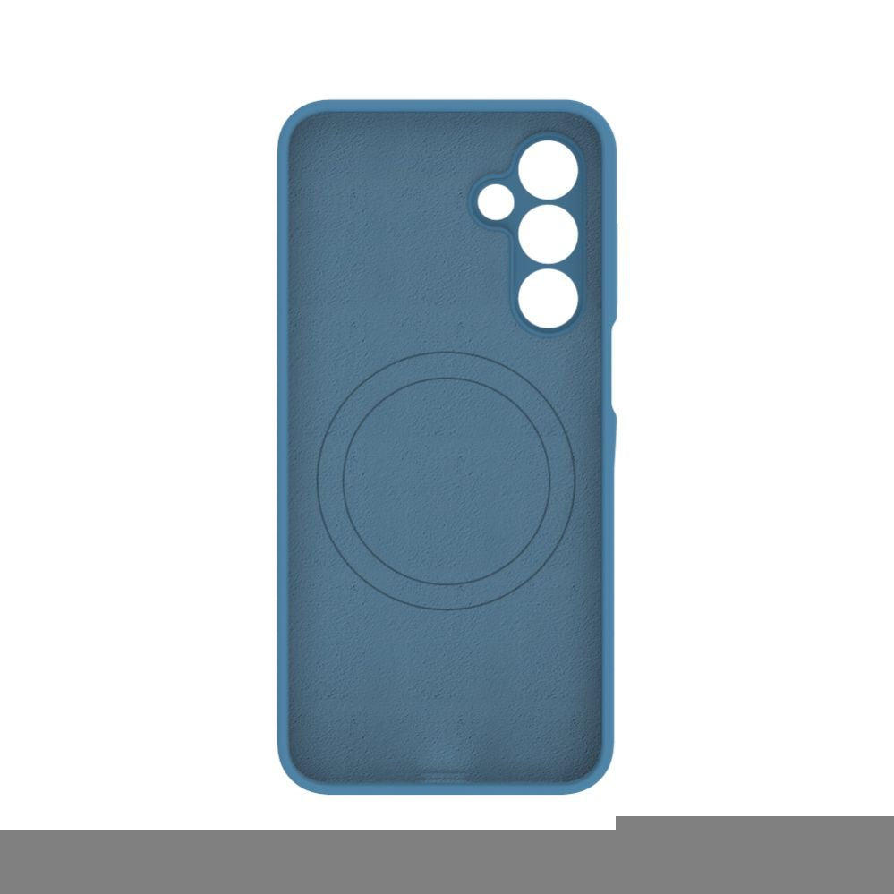 Back panel cover Evelatus Samsung Galaxy A16 5G Premium Magnetic Soft Touch Silicone Case Navy Blue