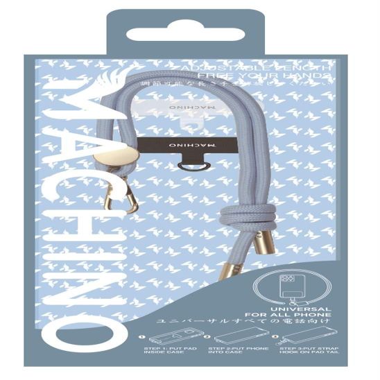 Back panel cover Machino Machino Wrist strap MC-SH 02 BLUE