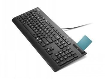 Компьютерная клавиатура Lenovo  LENOVO SMARTCARD WIRED KEYBOARD II FIN/SWE (COPILOT)