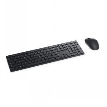 Компьютерная клавиатура Dell  DELL PRO KEYBOARD AND MOUSE - KM5221W - RUSSIAN (QWERTY) - BLACK - (RTL BOX)