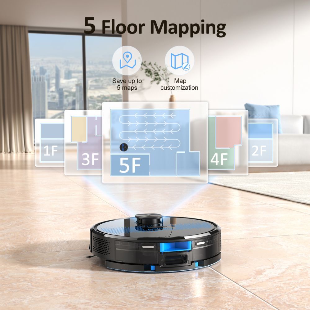 Vacuum cleaner Lubluelu  SL60D Cleaning Robot (Black)