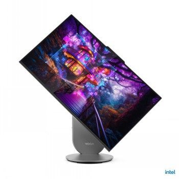 Personal computer Lenovo  LENOVO YOGA AIO ULTRA 7 255H/27" QHD (2560X1440) IPS 400NITS, 99% SRGB, 4 SIDE LIKE, 120HZ/16GB/1TB SSD/INTEL ARC 140T/JBL SPEAKERS/W11H/ENG (LUNA GREY)