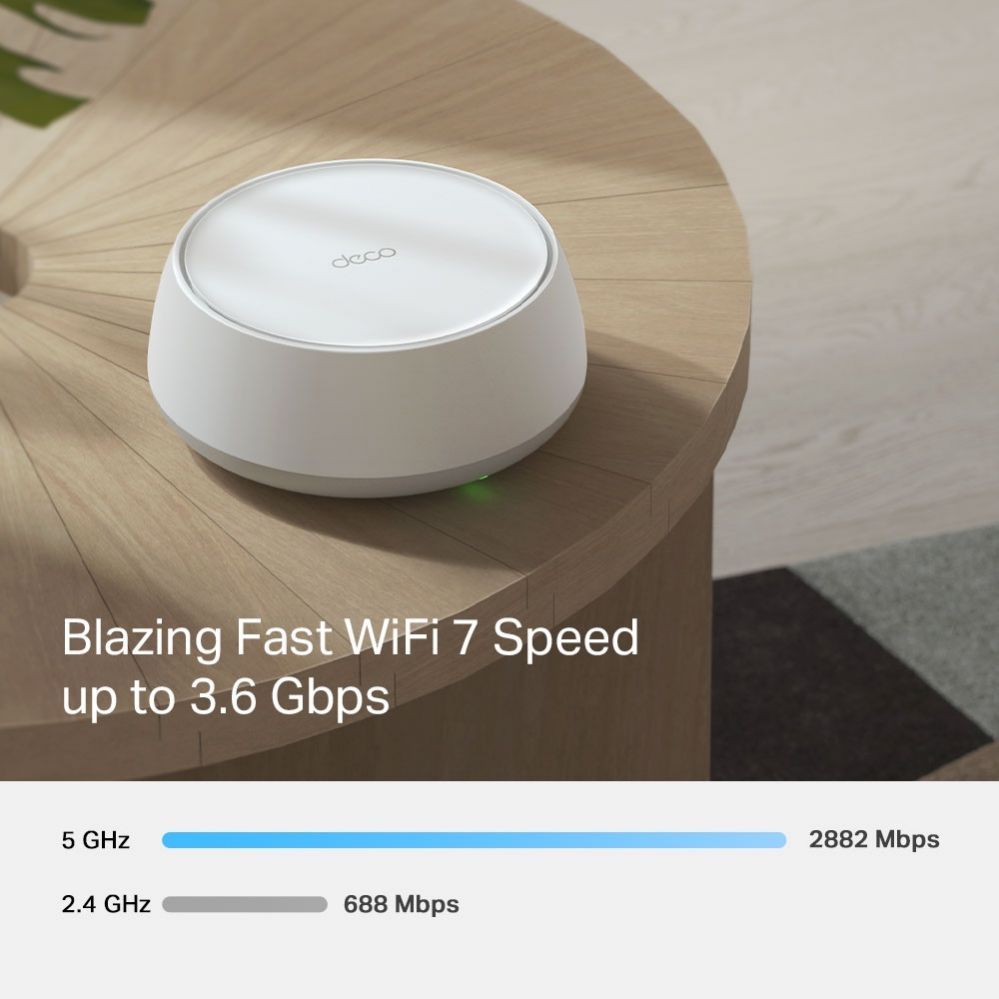 Routers TP-Link  WRL MESH ROUTER 3600MBPS/DECO BE25(2-PACK)