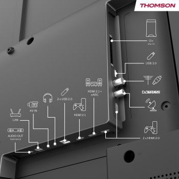 TV Thomson  THOMSON 100" QLED PRO UHD GOOGLE SMART TV