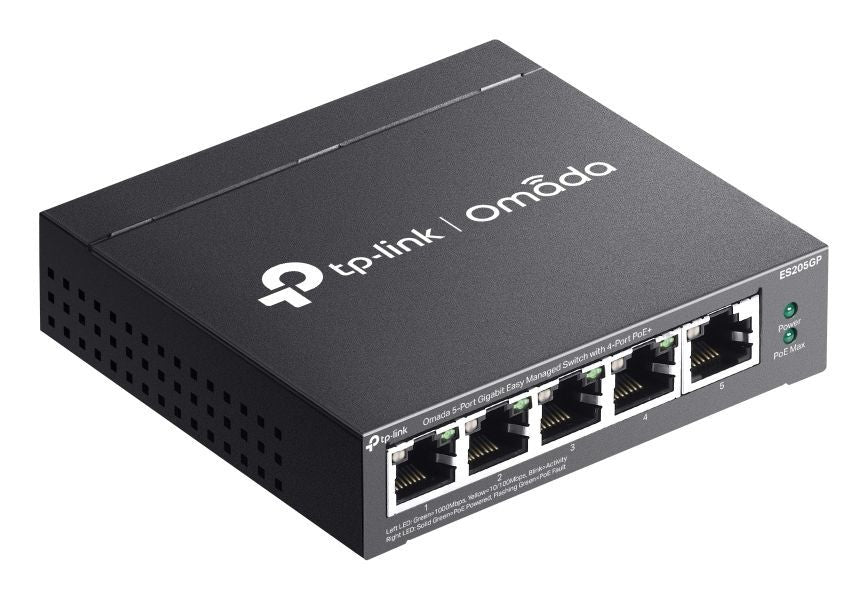 Коммутатор TP-Link  NET SWITCH 5PORT 10/100/1000M/OMADA ES205GP