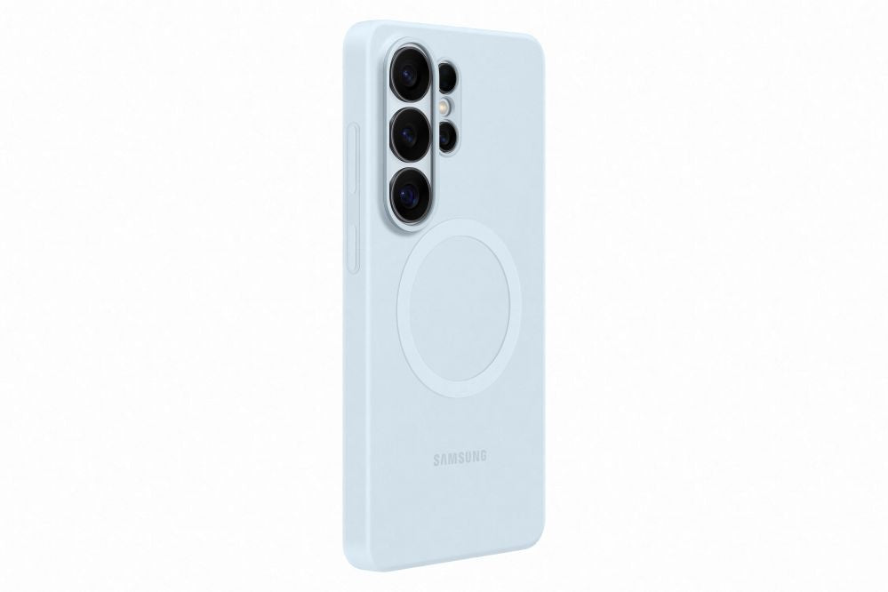 Back panel cover Samsung  ES948CL Silicone Magnet Case Samsung Galaxy S26 Ultra, Light Blue