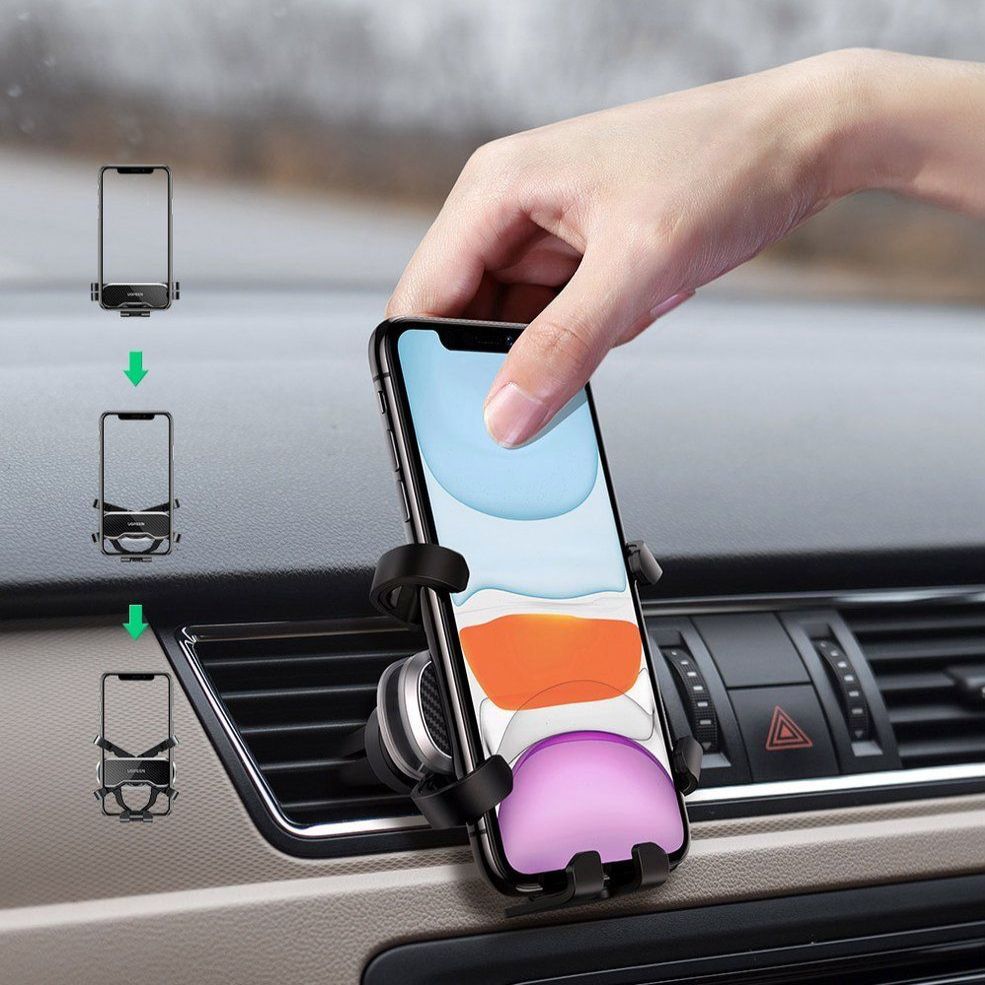 Auto holder Ugreen  Ugreen gravity car phone holder black (80539)
