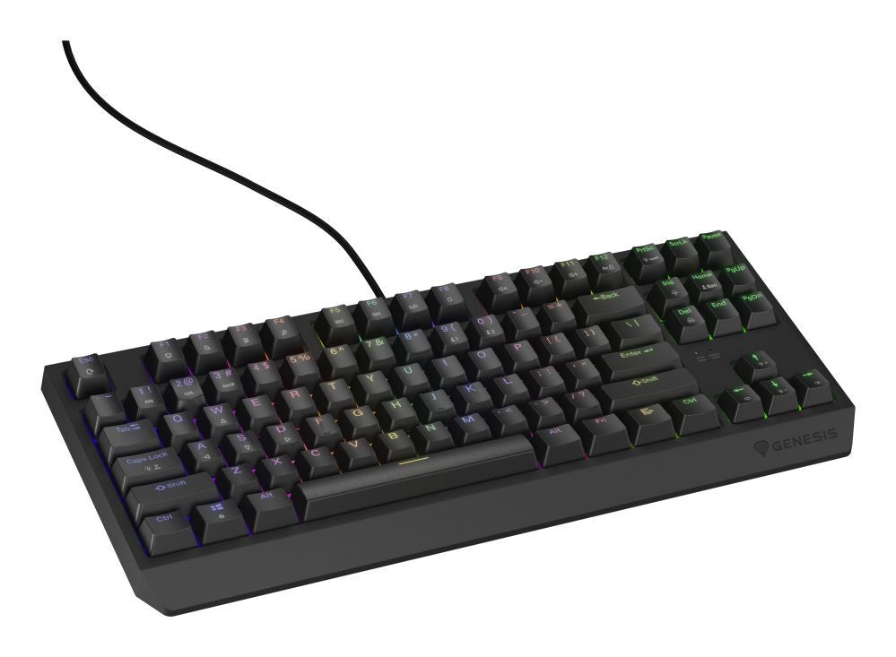 Computer keyboard Genesis  THOR 230 | Mechanical Gaming Keyboard | Wired | US | Black | USB Type-A | Outemu Brown