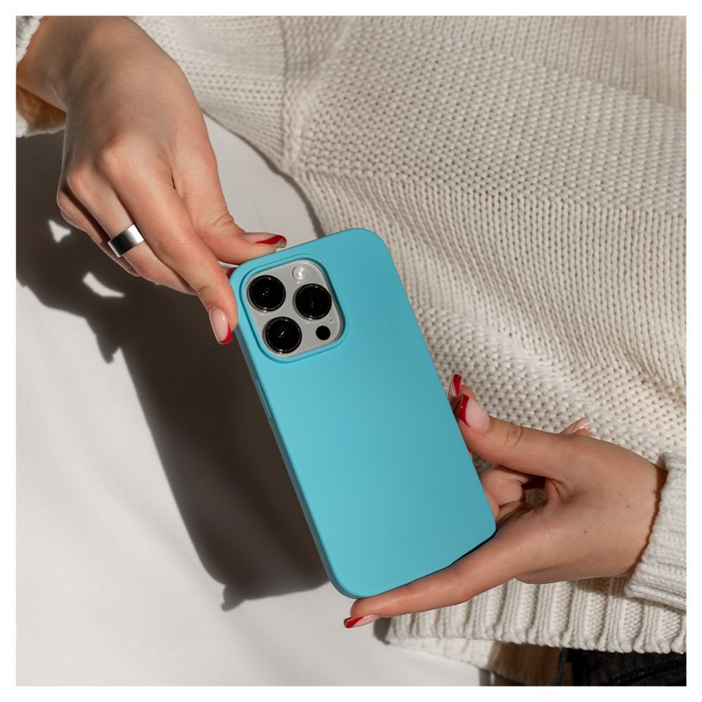 Чехол на заднюю панель Evelatus Apple iPhone 14 Pro 6.1 Premium Soft Touch Silicone Case Sky Blue