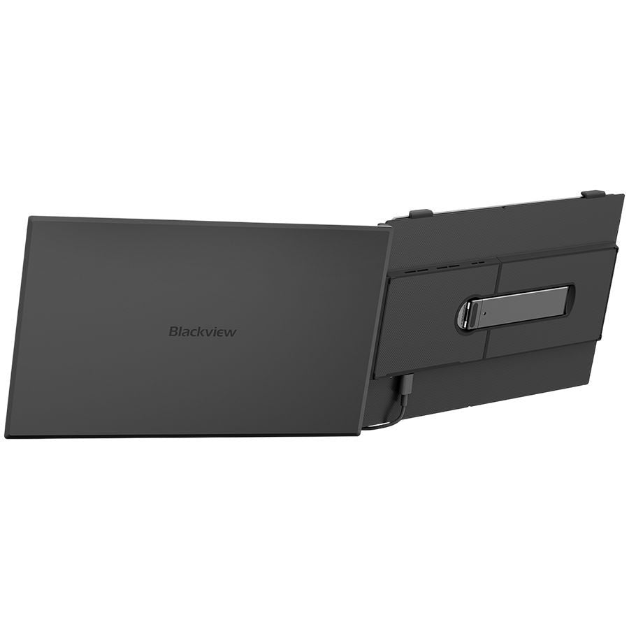 Monitor Blackview  Portable monitor Blackview SCM6 Single Screen 14inch 1920x1080 16:9 LCD 60Hz IPS 178 USB-C 3.1x3 for 13-17.3 inch laptops 332x207x15.6mm Grey Black