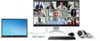 Монитор EIZO  EIZO EV2795EN 27" IPS 16:9 2560X1440 USB-C/70W RJ45 (WHITE)