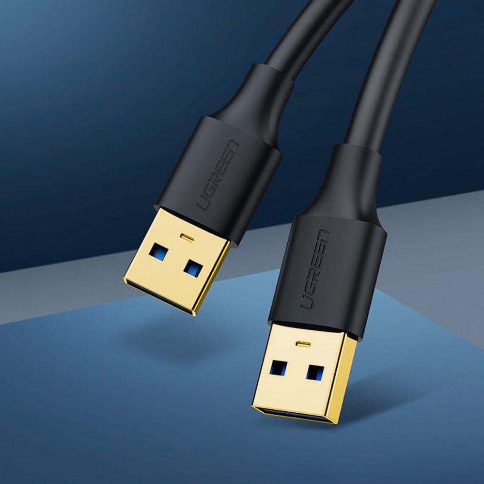 Kaabel Ugreen  Ugreen US128 10371 USB-A 3.0 / USB-A 3.0 5Gb/s cable 2m - black