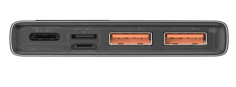 Power bank Baseus  Adaman 22.5W Quick Charge Powerbank 10000mAh Black