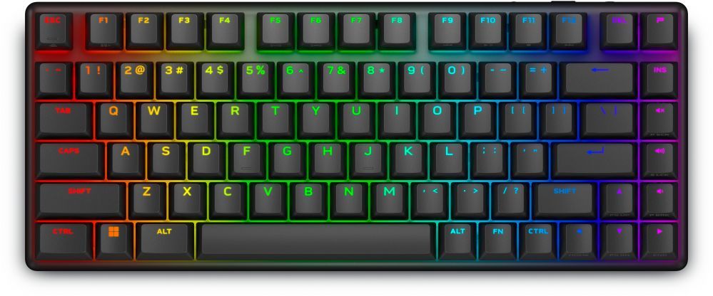 Arvuti klaviatuur Dell  545-BBFQ	Alienware Pro Gaming Keyboard Wireless US Alienware Linear Mechanical Dark Side of the Moon Bluetooth