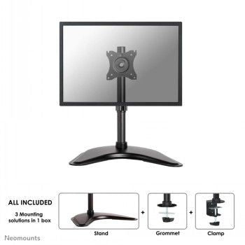 TV bracket NEOMOUNTS BY NEWSTAR NEOMOUNTS FLAT SCREEN DESK MOUNT (10-30") DESK CLAMP/STAND/GROMMET