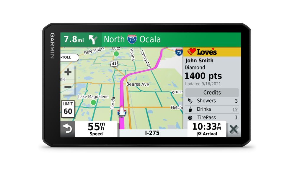 Autode navigeerimine Garmin  dezlCam LGV710 7" Truck sat nav with Built-in Dash Cam
