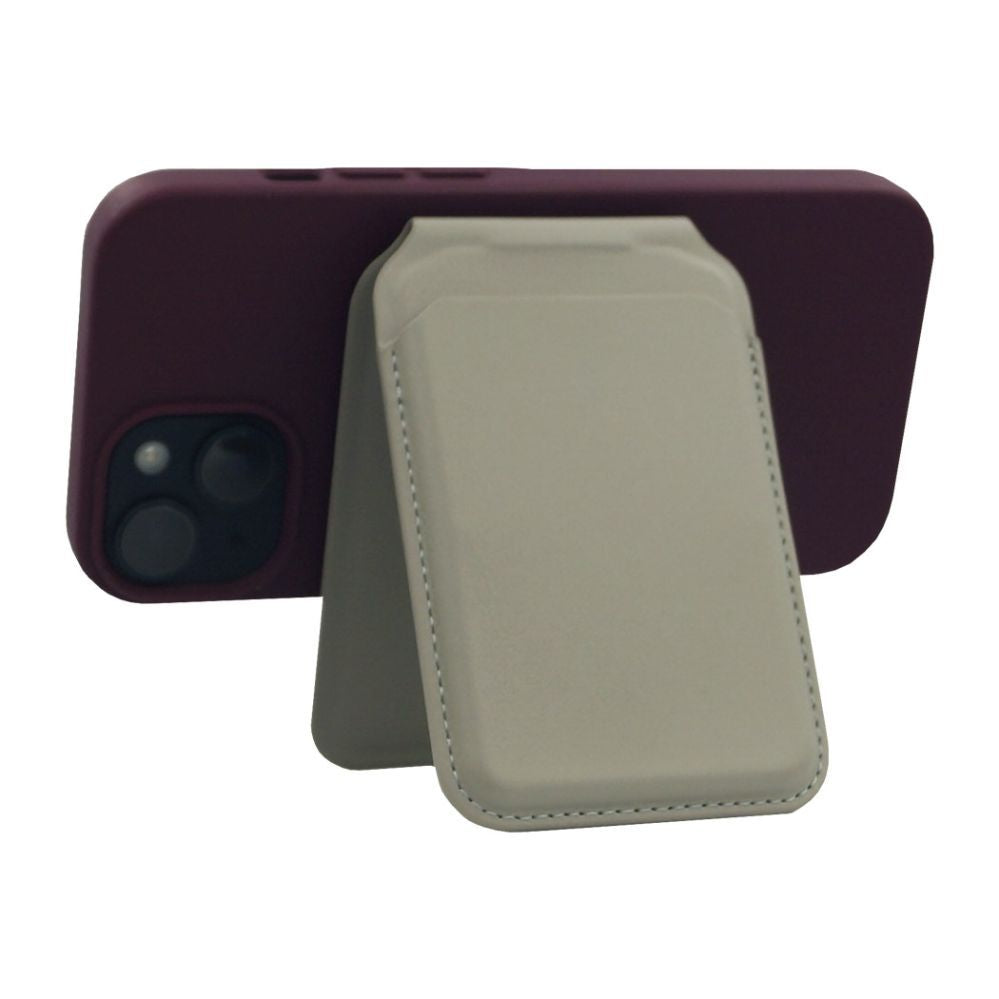 Case universal pocket Evelatus Universal Magnetic Wallet With Stand Silver