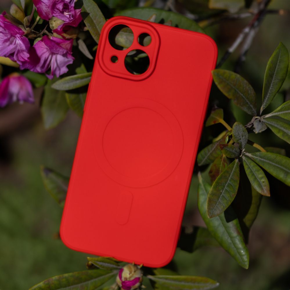 Tagakaaned iLike  Simple Color Mag case for Samsung Galaxy A57 5G red