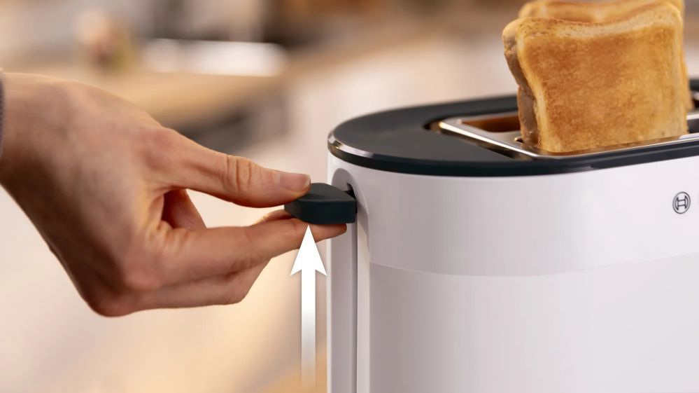 Тостер Bosch  Compact Toaster | TAT2M121 MyMoment | Power 950 W | Number of slots 2 | Housing material Plastic | White